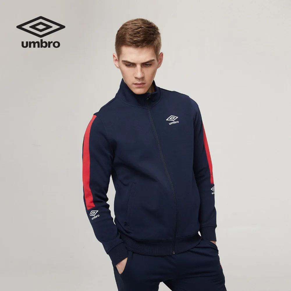 Umbro, новинка, кардиган с длинными рукавами, свитер, пальто, воротник, Мужская классическая спортивная одежда, для отдыха, дышащая куртка, UO173AP2433