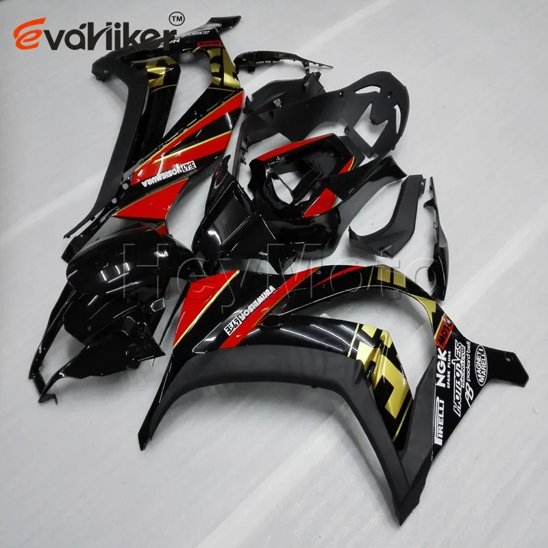 ABS пластик обтекатель для ZX10R 11-13 ZX10R 2011 2012 2013 болты+ окрашенный фиолетовый литья под давлением H2 - Цвет: D