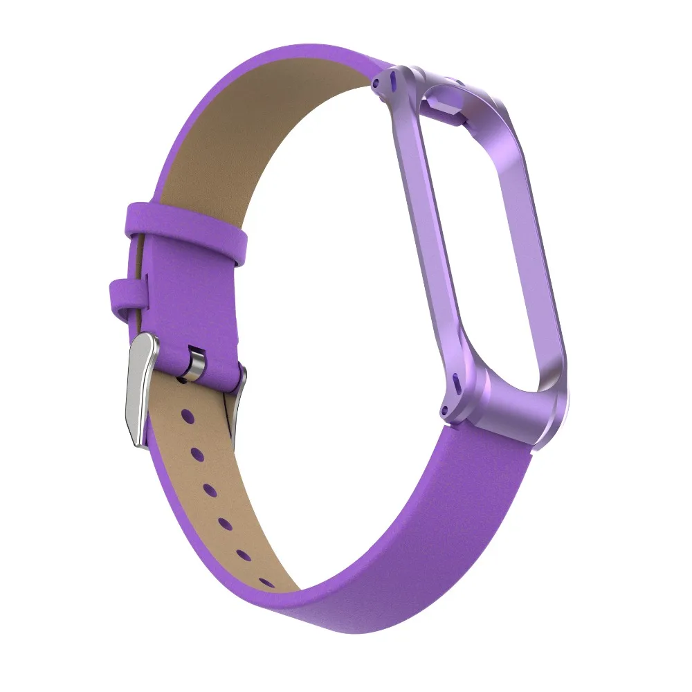 PU ремешок для Xiaomi Mi Band 4 наручный ремешок металлический корпус спортивный ремешок correa для Xiaomi Mi Band 4 глобальная Версия смарт-браслет