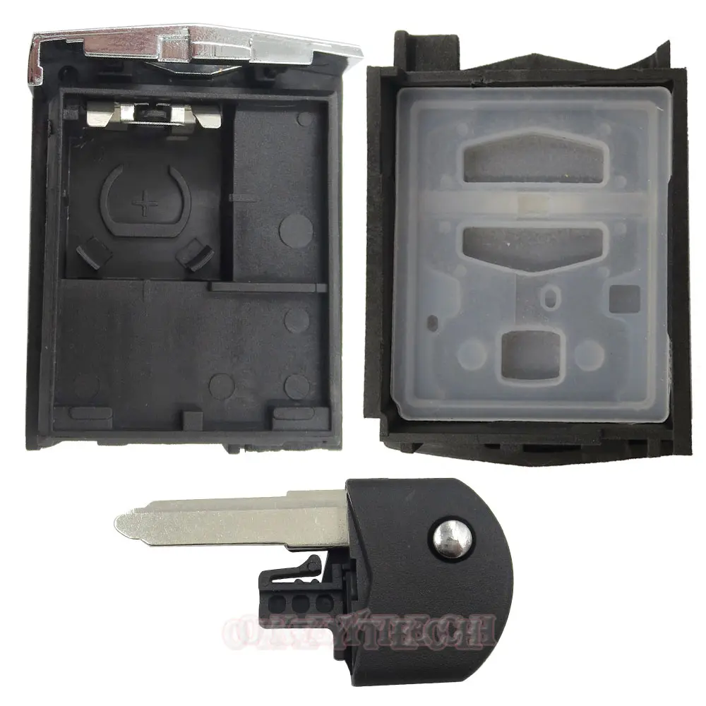 OkeyTech 3 кнопки раскладной Складной Дистанционный Автомобильный ключ оболочка для