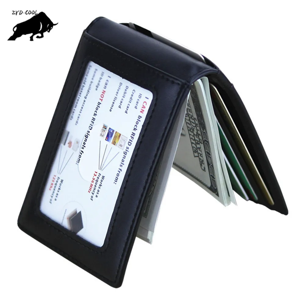 Многофункциональные Зажимы для денег бумажники мужчин и женщин винтажные