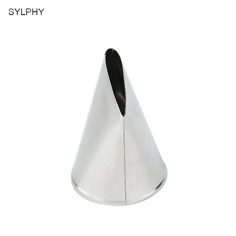 SYLPHY 1 шт. Большая Металлическая насадка для крема торта с лепестками розы