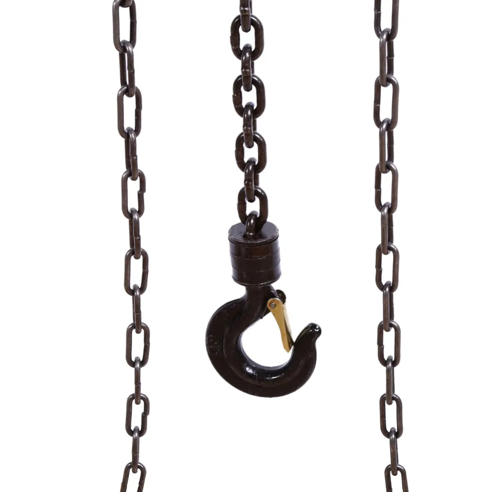 1pc Pulley Lifting Chain Block Chain Hoist Lift Cable Hand Control Pulley Crane