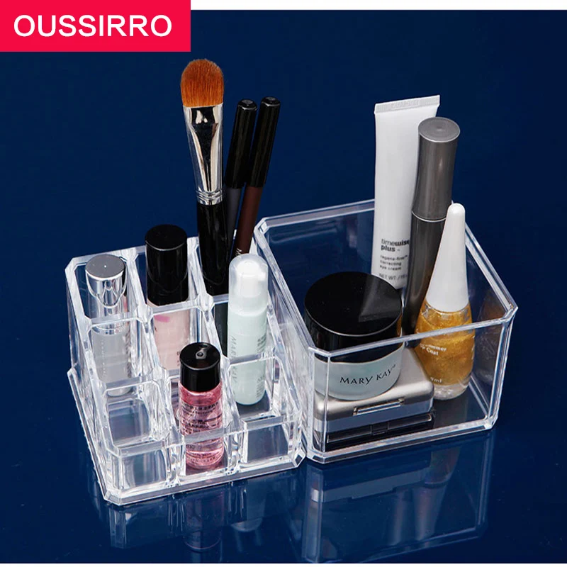 RSCHEF 9 отделений Органайзер прозрачная акриловая губная помада для хранения