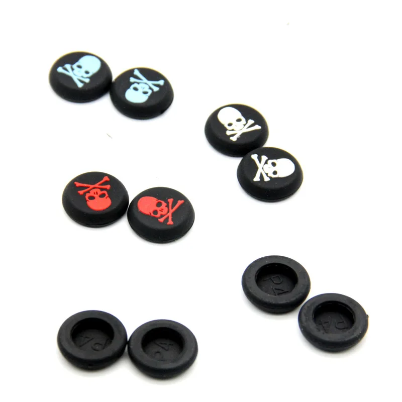 Силиконовый контроллер с черепом 10 шт. аналоговые ручки чехол для аналоговых
