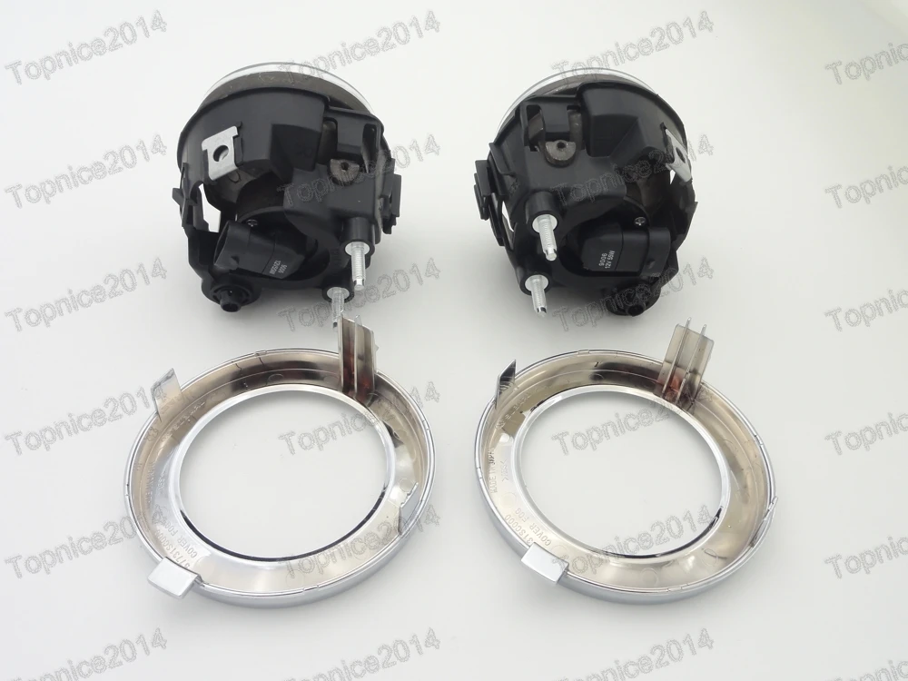 1 комплект новые сменные Автомобильные противотуманные фары и хромированные