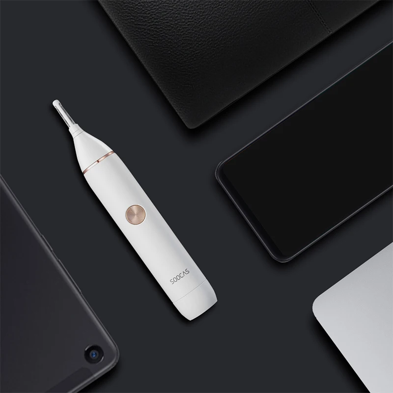 Оригинальный Xiaomi Mijia Soocas IPX5 Водонепроницаемый триммер для волос в носу клипер