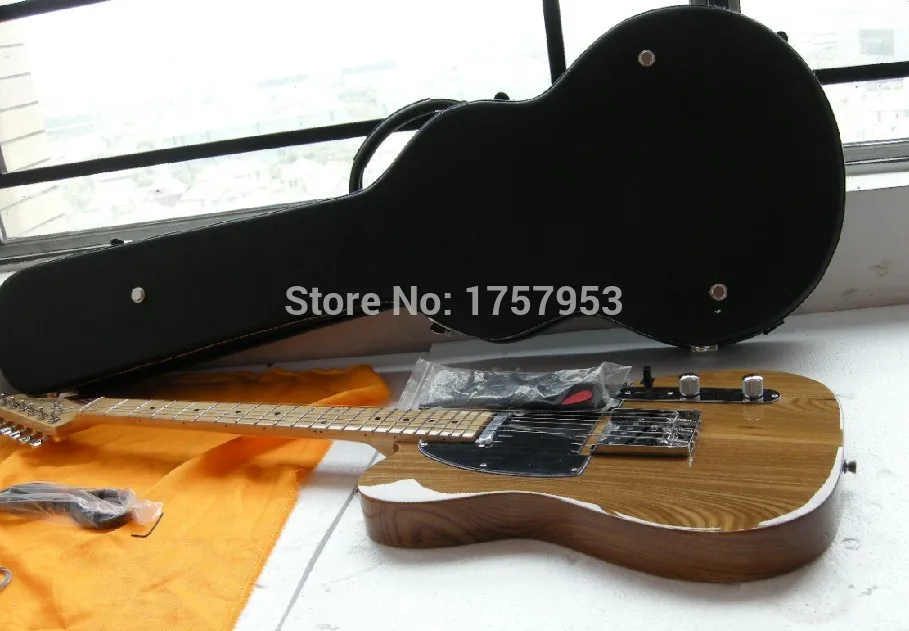 Прямая продажа с фабрики custom shop Новые Пользовательские Природа Дерево 6 Строки