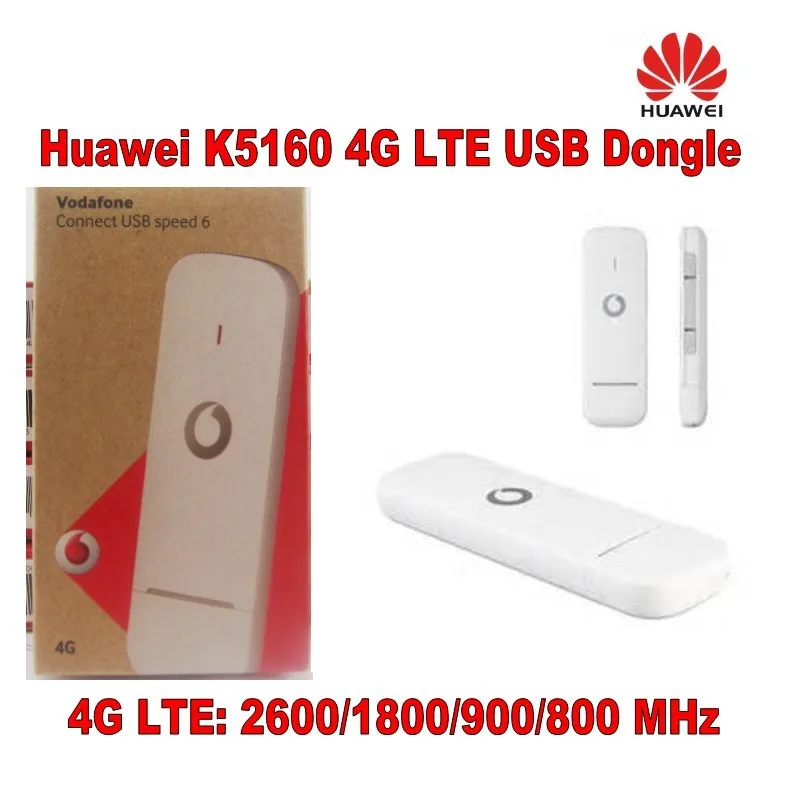 Разблокированный USB накопитель для Vodafone LTE Категория 4 сети Huawei K5160 plus 4g антенна