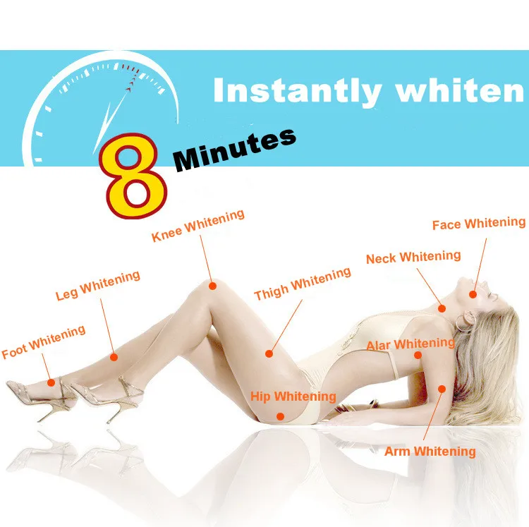 Белоснежка оригинальный отбеливающий крем 180 мл для лица тела макияжа розничная