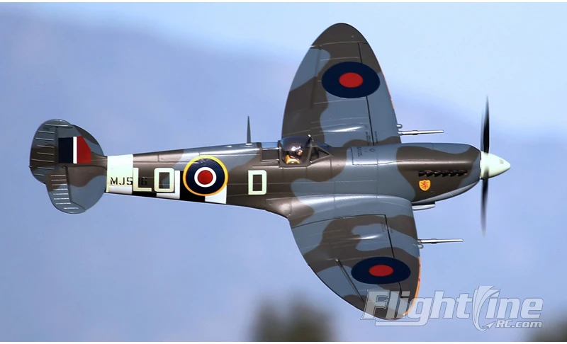 Freewing модель полета линия 1200 мм Spitfire Электрический EPO RC Warbird FLW203
