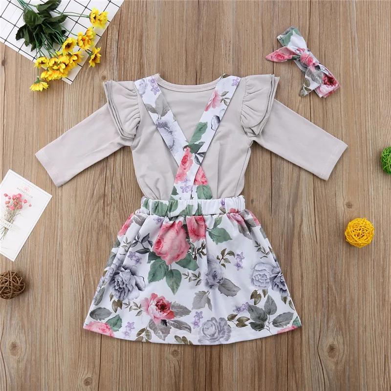 0-24 м милая детская одежда для новорожденных девочек комплект маленьких с