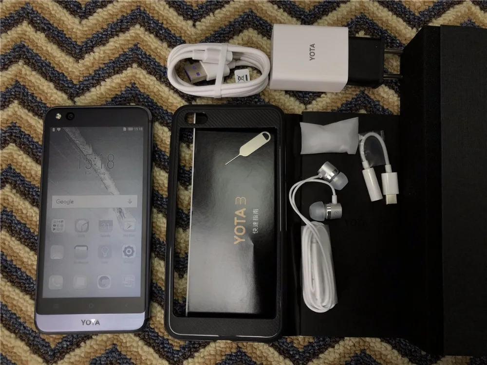 Yota 3 Yota3 Yotaphone 3 Восьмиядерный 4G+ 64G OS7.1 двойной экран 5," FHD экран 5,2" сенсорный E-ink Snapdragon смартфон Play Store