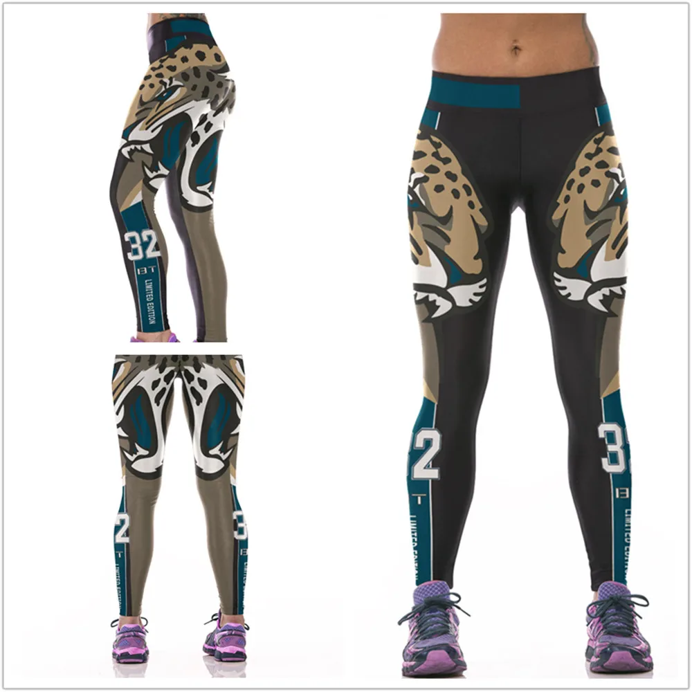 Новинка 2017 года сексуальная Натяжные Спортивные штаны тренажерный зал одежда