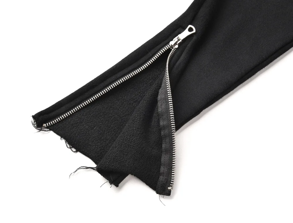 

high quality 2018 New Autumn Mens Sportswear Pants Side Stripe zipper Jogger Pants Elastic Waist Vintage Casual Pants