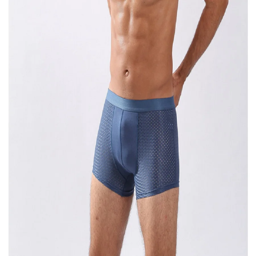 2016 Новинка Обувь с дышащей сеткой Для мужчин боксер Нижнее Бельё для девочек