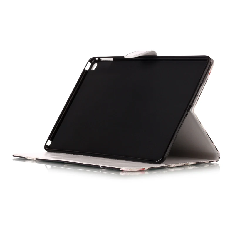 Для iPad Air 2 Мраморный кожаный чехол бумажник с подставкой iPadAir2 tpu мягкая задняя