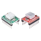 Драйвер для 3D-принтера A4988, 5 шт., драйвер шагового двигателя, 2 а, с поддержкой радиатора, плата Reprap RAMPS 1,4