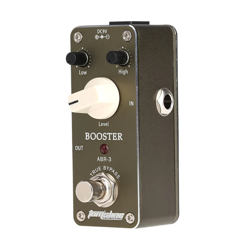 Педаль эффектов для электрогитары Aroma педаль с крепежной лентой корпус из