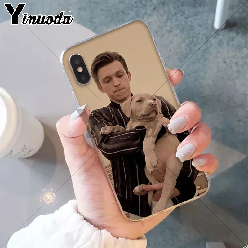 11pro MAX том Холланд мягкий чехол для телефона Apple iPhone 8 7 6 6S Plus X XS 5 5S SE XR | Мобильные