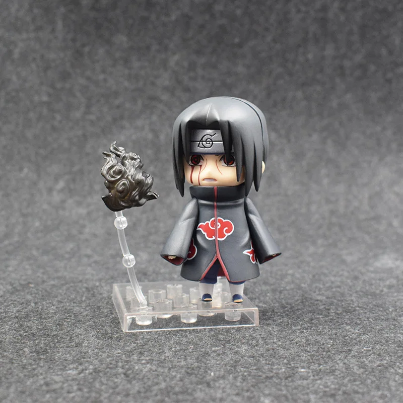 10 см Наруто Nendoroid Shippuden Uchiha Itachi 820# Аниме Фигурки ПВХ игрушки Коллекционные Фигурки для друзей подарки