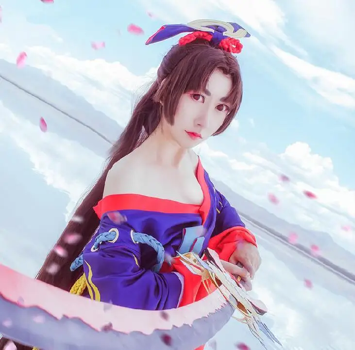 Костюм для косплея Hand Tour Onmyoji полный комплект платья Yaoji Ji платье из японской игры