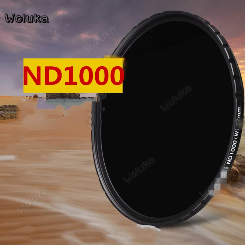 Набор фильтров для камеры ND1000 ND64 ND8 в серебристой рамке фильтры объектива