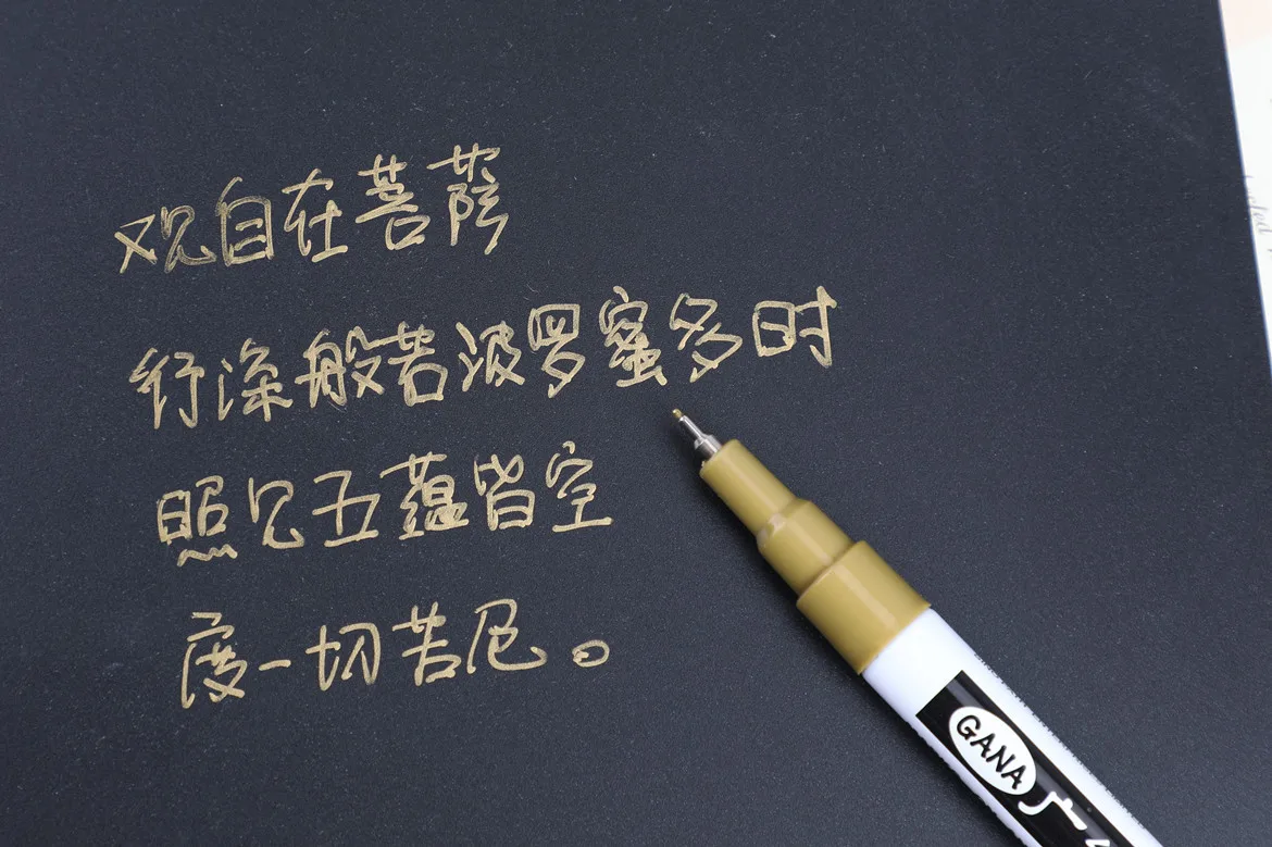 0.7mm Oily Car Tyre Tire Tread marker pen Waterproof Permanent Color match paint pen white marker pen black card graffiti pen