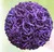 Dark Purple 1"(25 см) висящий цветочный шар ВИНО свадьба целование шары Pomanders мята зеленые цветы Свадебные Украшения Центральные элементы - Цвет: Dark Purple