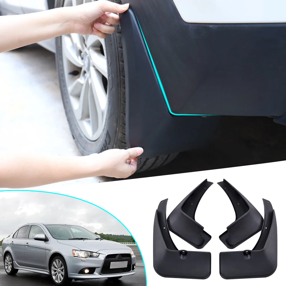 Брызговики для автомобиля брызговики аксессуары брызговиков Mitsubishi Lancer 9 2008 2009 2010
