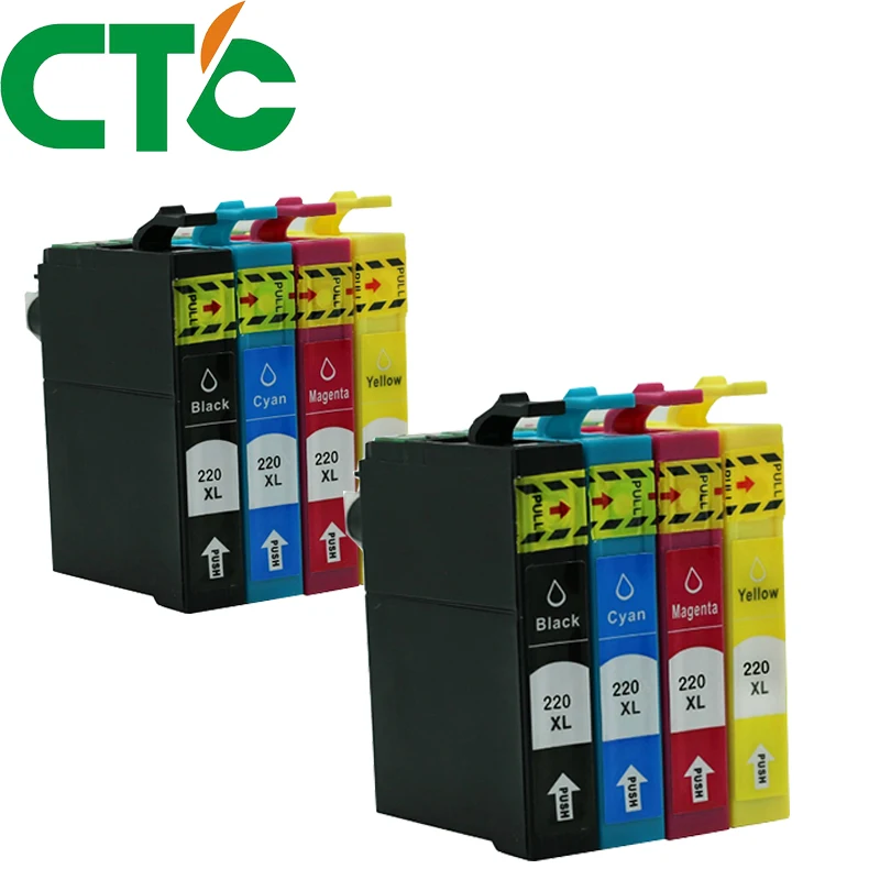 8 Pack T2201 220xl Compatible Ink Cartridge for INK WorkForce WF-2630 WF-2650 WF-2660 WF-2750 WF-2760 | Компьютеры и офис