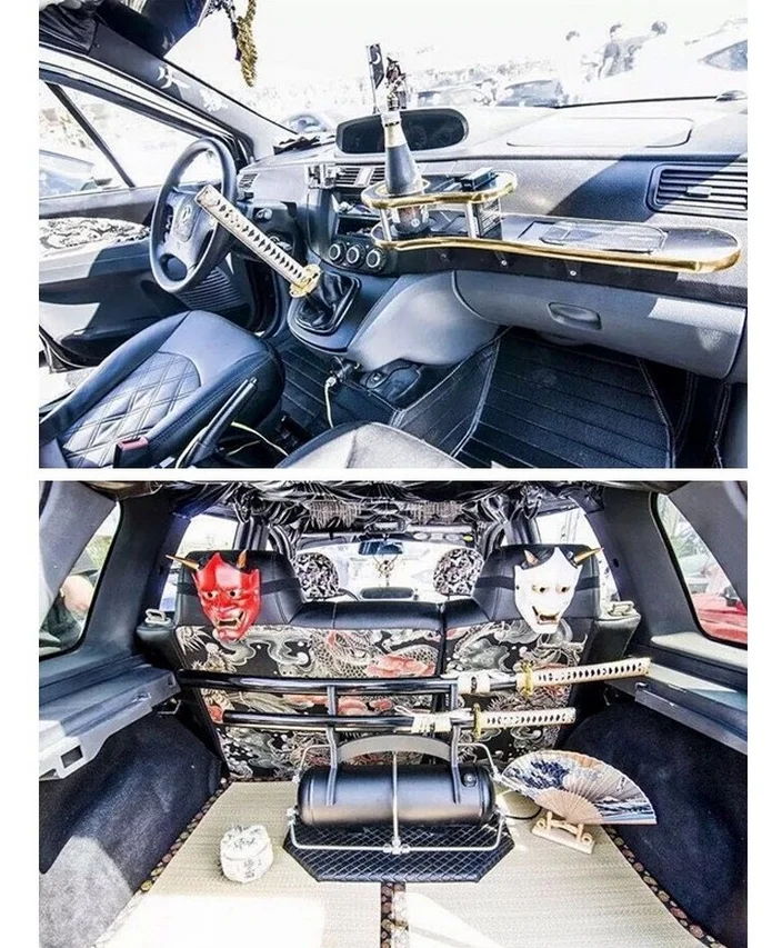 RYANSTAR автомобильные аксессуары катана ручка переключения передач для автомобиля