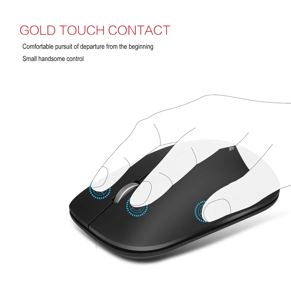 FELYBY T20 laptop business office mouse 1600DPI wireless mini for computer | Компьютеры и офис