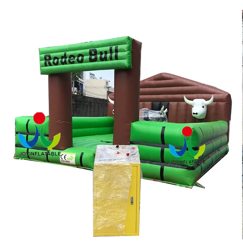 Уличный батут для детей надувные crazy rodeo bull механические парка