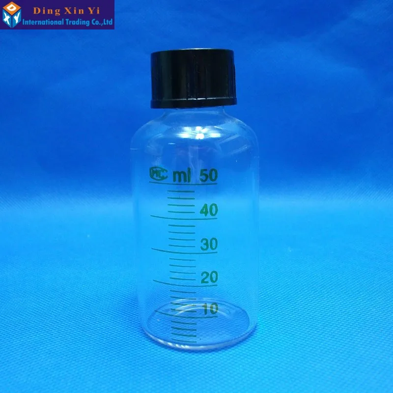 50ML1 0 шт./лот стеклянные флаконы Градуированные бутылки для образцов сыворотка