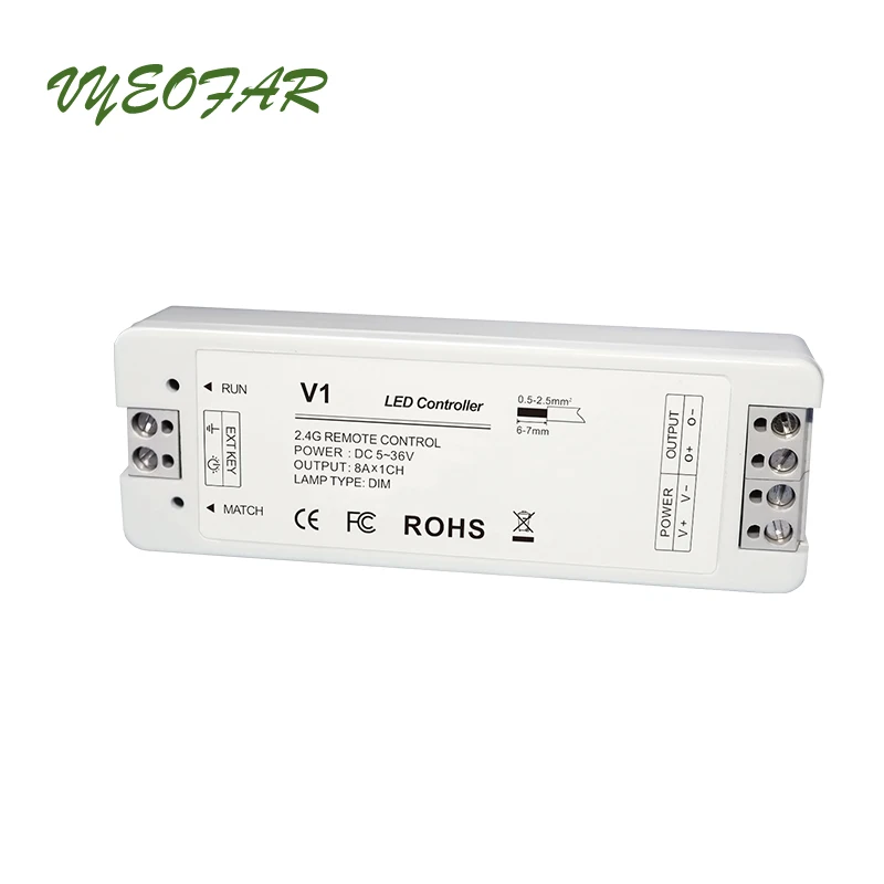 220V Высокая Напряжение 4 зоны светодиодные ленты Диммер настенный сенсорный Pnel 2 г