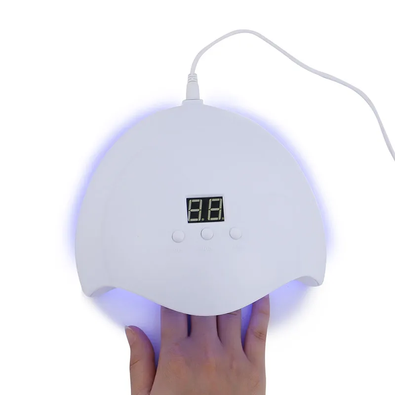 Сушилка для ногтей 36 Вт светодиодная УФ лампа USB разъем Гель лак домашнего