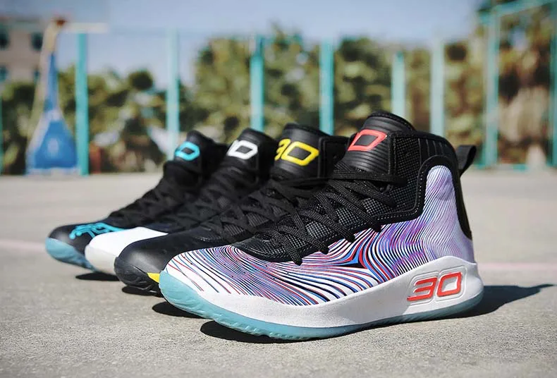 BALADB Man High-top Basketball Shoes Men's Cushioning Light Sneakers Anti-skid Breathable Outdoor Sports | Спорт и развлечения