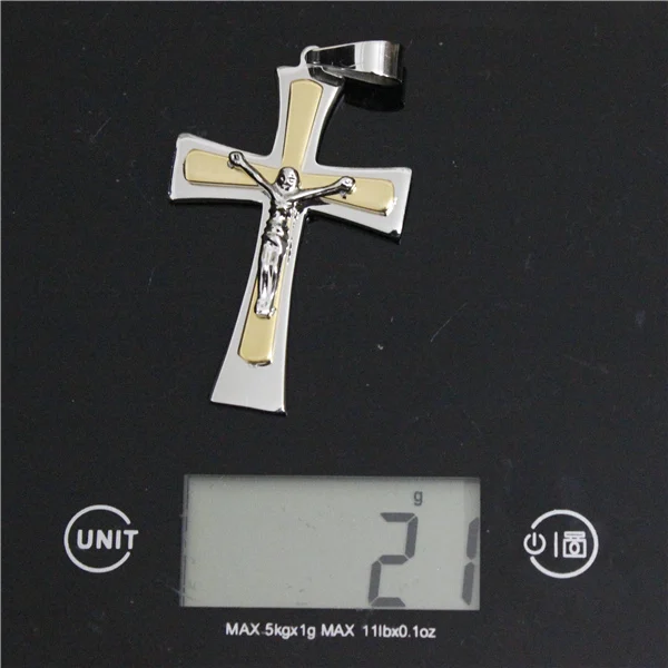 Большой Золотой мужской кулон с Иисусом 21 г | Украшения и аксессуары