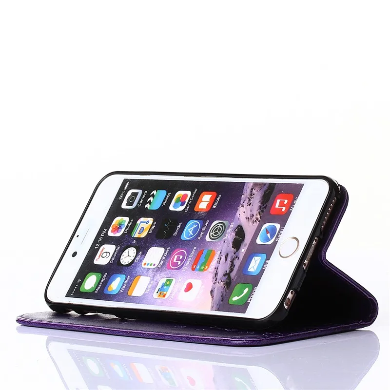 JYERAECOM Ретро флип-чехол для Apple IPhone 4, 4S, 5, 5S, SE, 6, 6 S, X, 7, 8 Plus, из искусственной кожи+ кошелек, чехол для Iphone 7, 6 plus, чехол