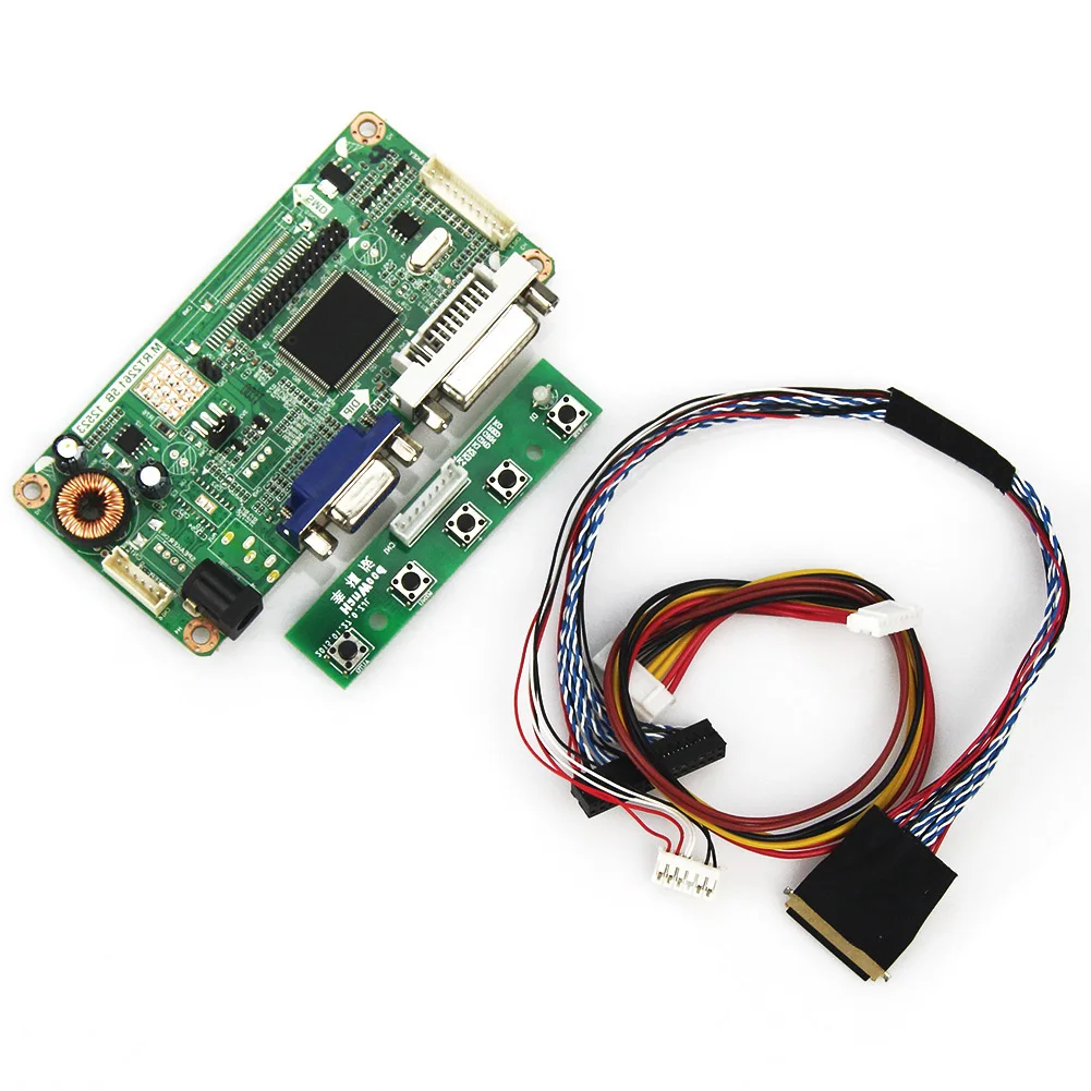 

(VGA+DVI) M.R2261 M.RT2281 LCD/LED Controller Driver Board For B089AW01 V.1 LVDS Monitor Reuse Laptop 1024x600