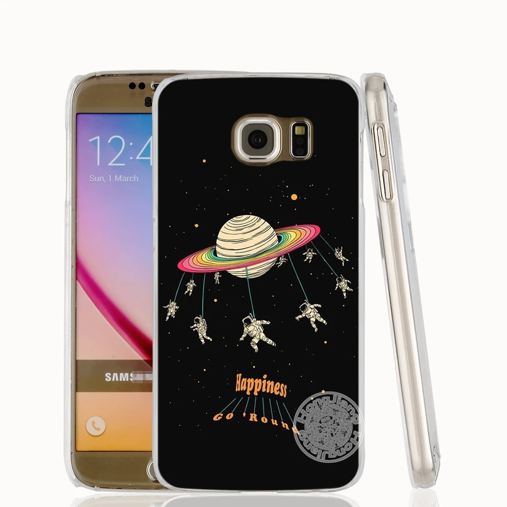HAMEINUO Космос любовь Луна астронавт чехол для телефона Samsung Galaxy A3 A310 A5 A510 A7 A8 A9 2016 2017
