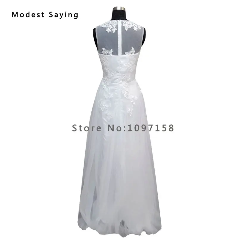 Женское длинное свадебное платье белое кружевное ТРАПЕЦИЕВИДНОЕ ПЛАТЬЕ С