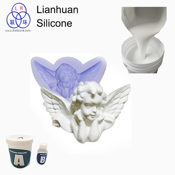Жидкий Силикон rubberLHSIL 2040 для гипс/штукатурных форм|silicone for molds|silicone liquidsilicone mold gypsum |