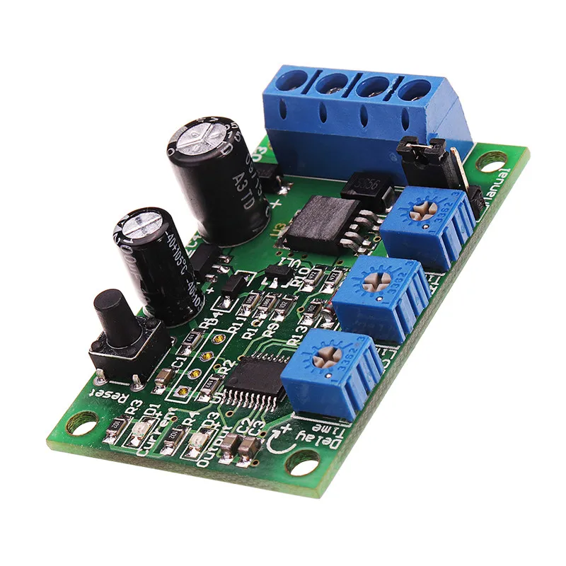 Новый модуль защиты двигателя от перегрузки по току 6V12V24V10A с регулируемым