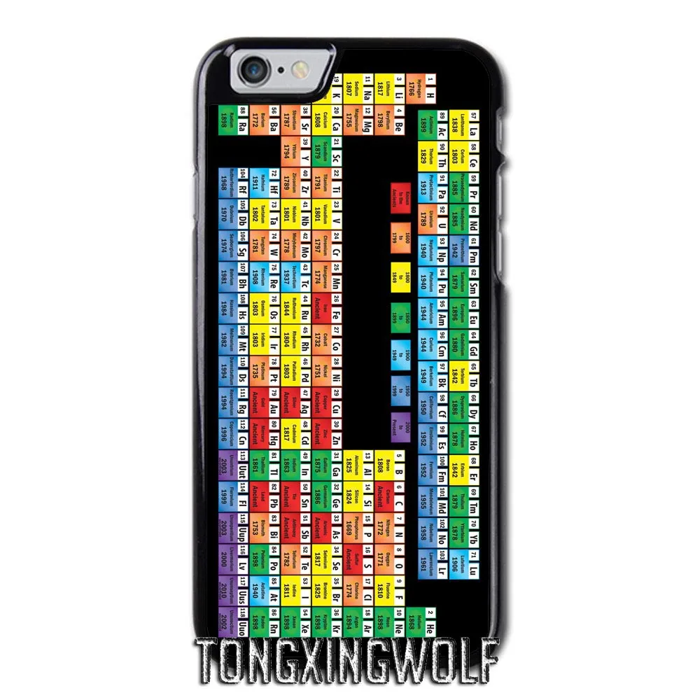 Периодическая таблица элементов чехол для Xiaomi Redmi Mi8 SE A2 Pocco F1 Note 3 S 4A 4X 5A 6A Pro Plus Oneplus