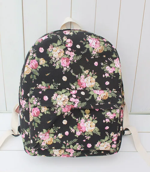 Розовый холщовый рюкзак высококачественный тканевый повседневный | Багаж и