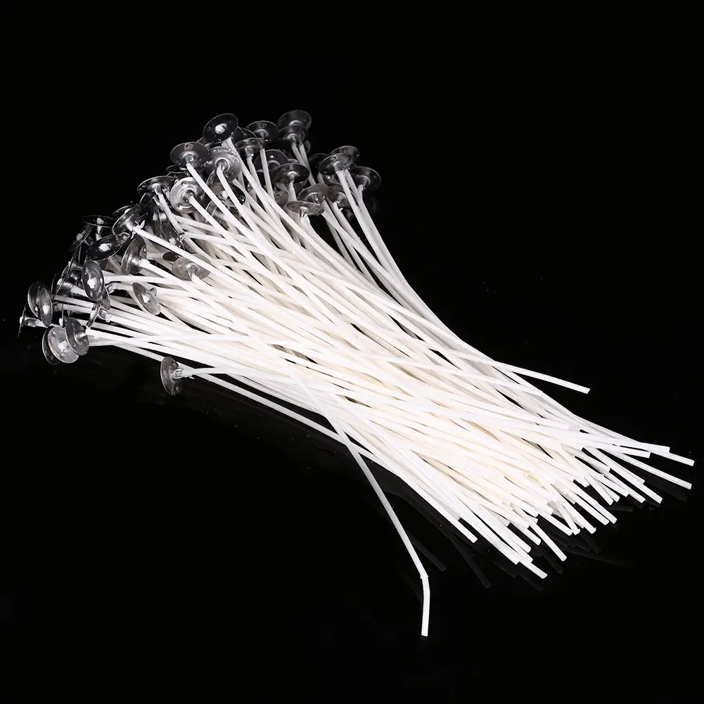Хлопковая Электронная свеча wicks 100 шт./компл. DIY Поставки бездымного масла лампы