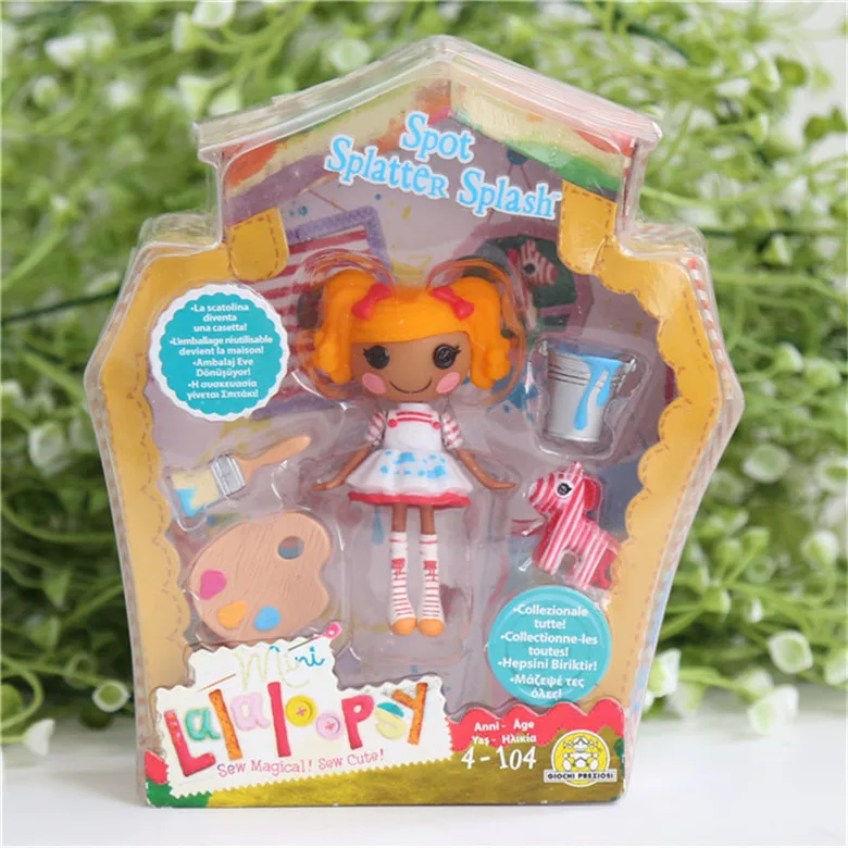 3 дюймов MGA куклы Lalaloopsy с аксессуарами, мини куклы для девочки игрушка театр свой уникальный стиль