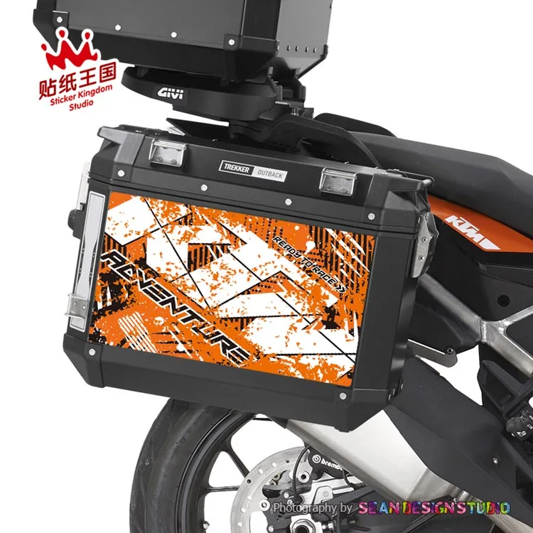 Для KTM 1050 1090 1190 1290R ADV камуфляжный чехол Обложка наклейки боковой Чехол Набор